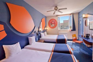 Quadruple Room with twin beds with Access to Aquapark