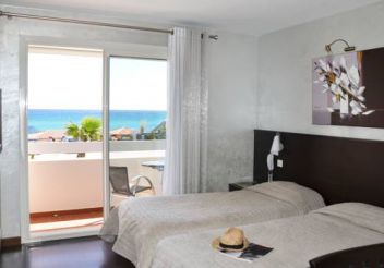 Twin Room with Sea View and Balcony - First Floor