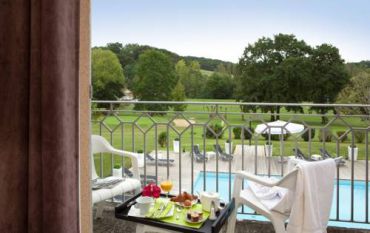 Double Room with Golf and Swimming Pool View