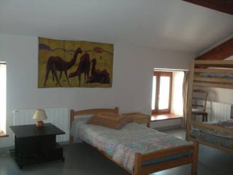 Family Room with Shared Bathroom