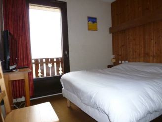 Двухместный номер с 1 кроватью и видом на горы