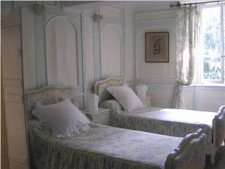 Двухместный номер с 2 отдельными кроватями и видом на сад