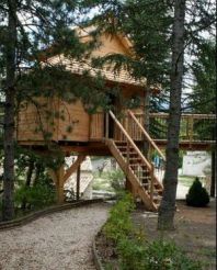 Tree House with Hot Tub