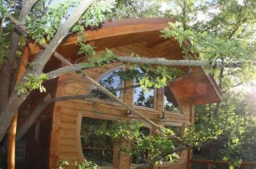 Улучшенный дом на дереве с гидромассажной ванной