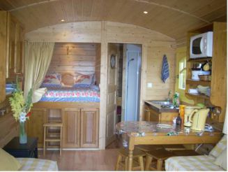 Wooden Caravan