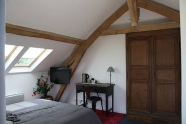 Улучшенный двухместный номер с 1 двуспальной кроватью La Chambre de devant