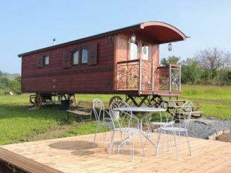 Wooden Caravan