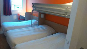 Next Generation Quadruple Room with 4 Single Beds